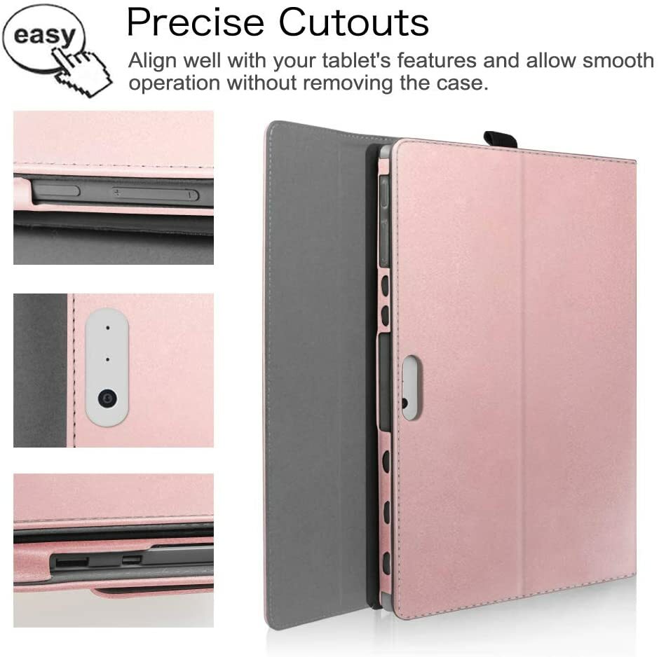 Case for Microsoft Surface Pro 7 Plus/Pro 7 6 5 4 3 12.3'' Multiple Angle Cover