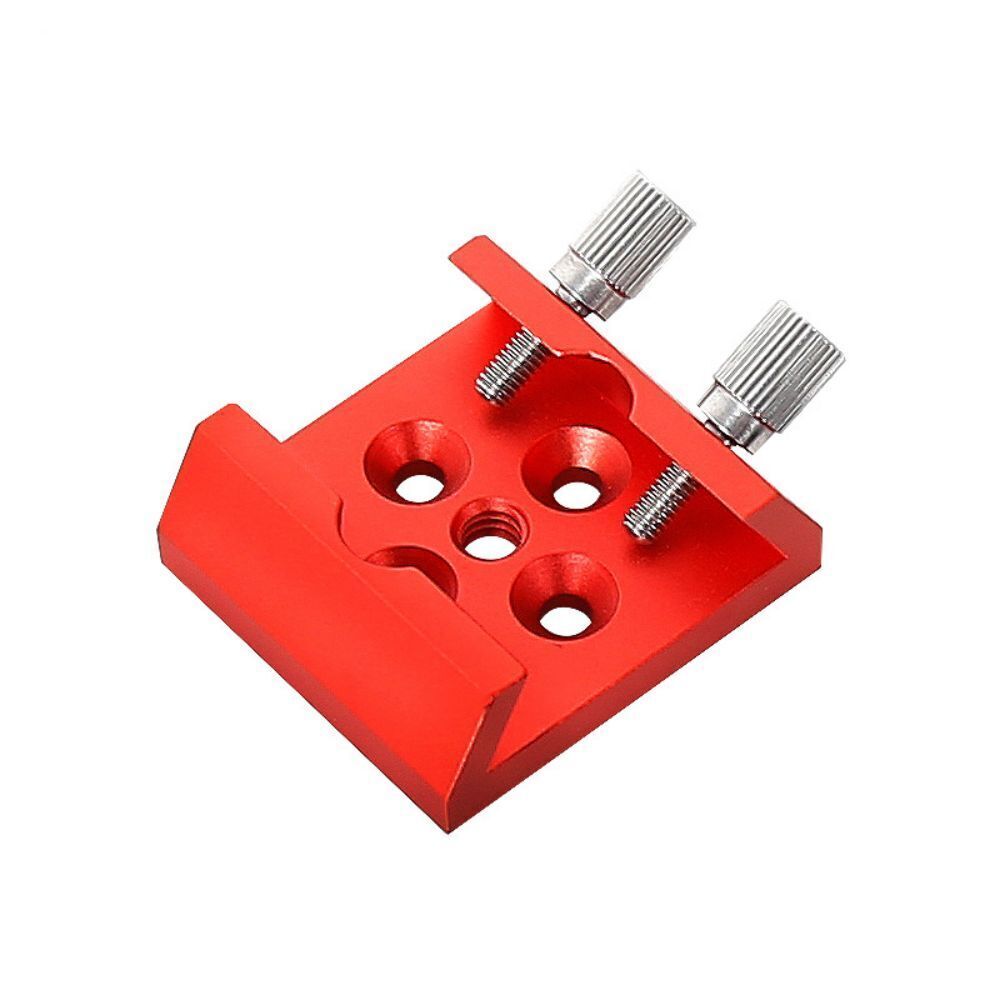 Finder Scope Base Dovetail Clamp Flat Bottom Guide Scope Mount w/ 1/4 Thread