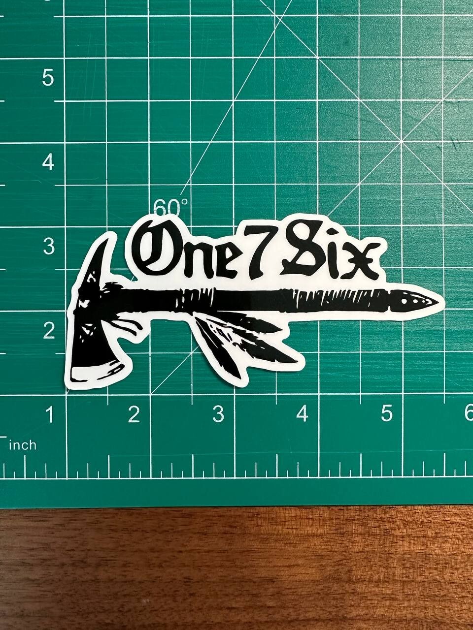 One7Six Tomahawk Sticker, FOG, SupDef, Forward Observation Group