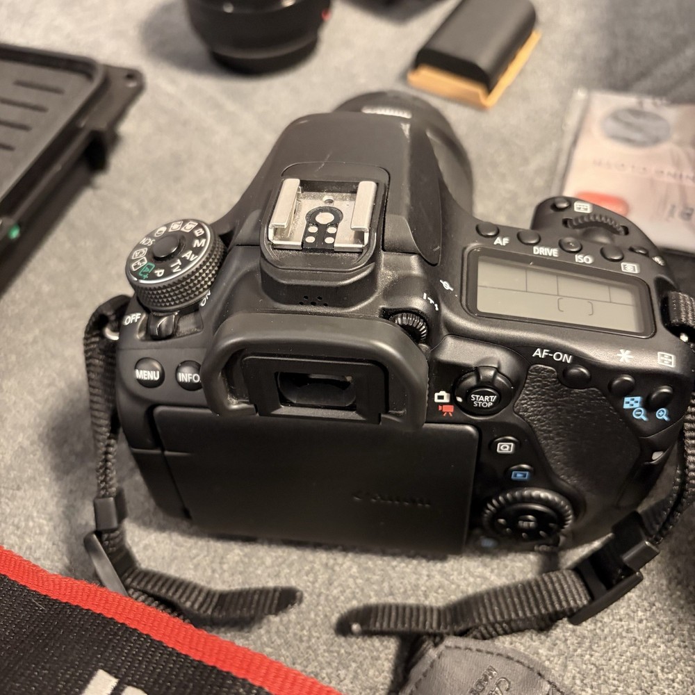 Canon EOS 80D DSLR Camera Kit — $500