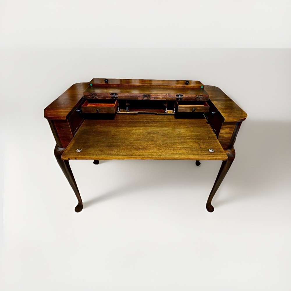 Victorian Spinet Writing Desk Circa 1850-1920 - Refurbished