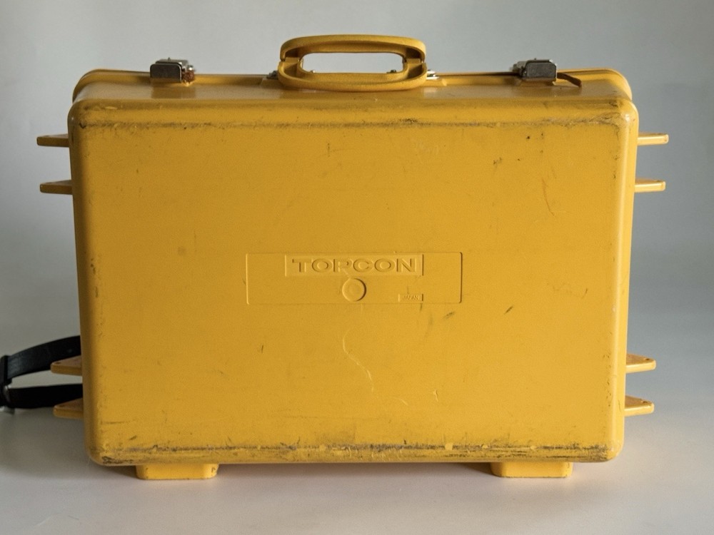 Topcon GTS-2B Total Station ~ Case, Controller, & Accessories - Untested, As-Is