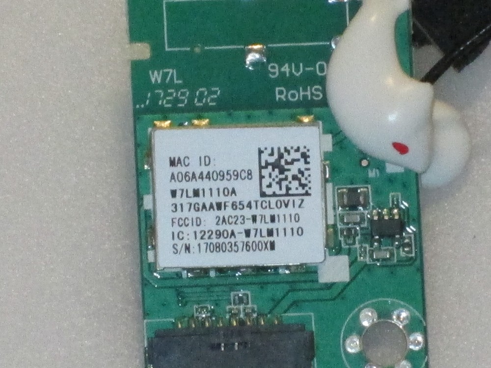 Vizio D50f-E1 Wi-Fi Module W7LM1110A