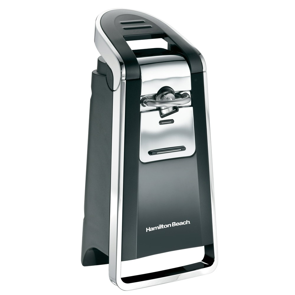 Electric Can Opener Easy-touch Opening Automatic Smooth Edge Touch Kitchen Black