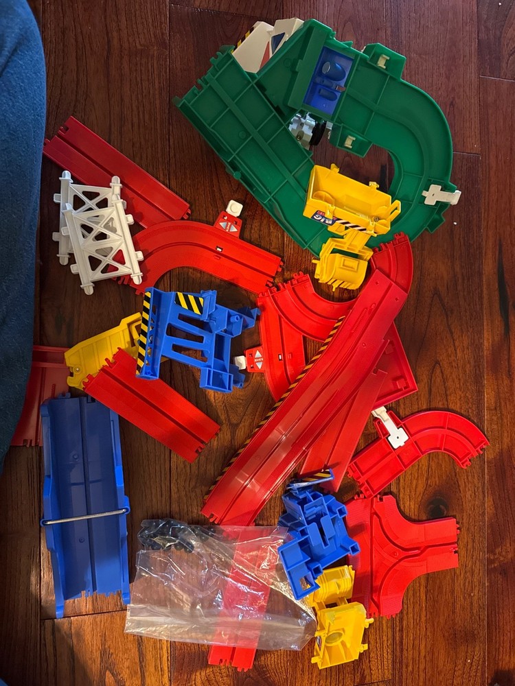 Tomy Big Loader Construction Set 1991 Set Complete Working w/ Box