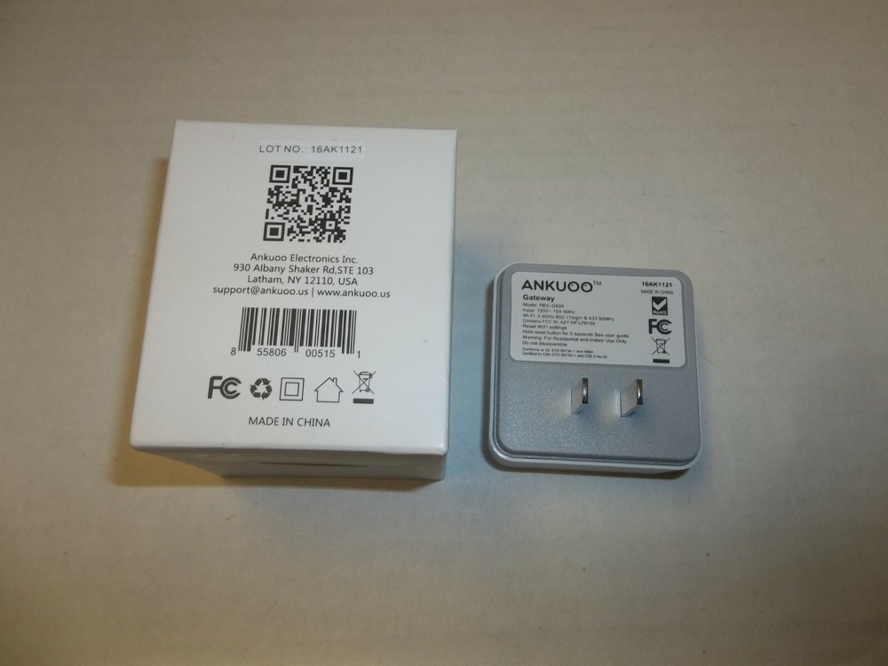 Ankuoo Gateway 433 Socket and Control with Wi-fi New