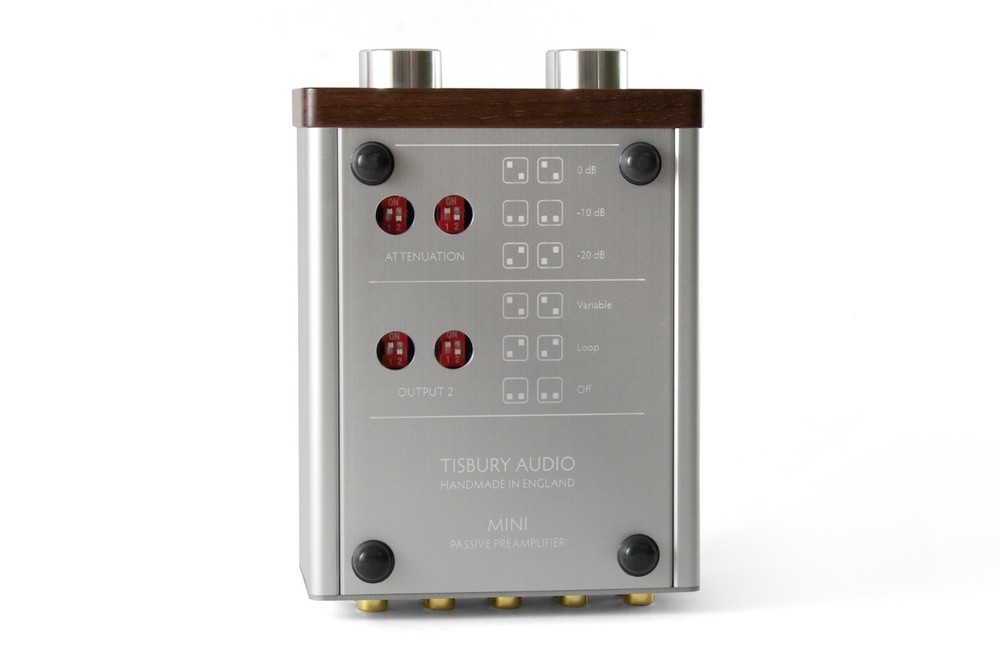 Tisbury Audio Mini Passive Preamp II - Pre-Amplifier Switch Box Attenuator