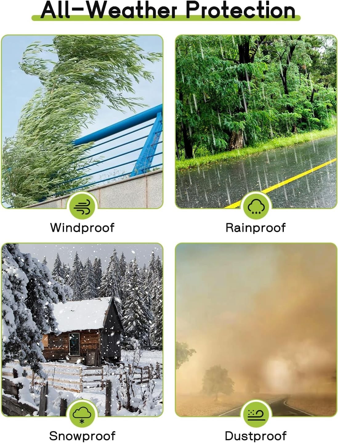 4 Passenger Golf Cart Enclosure for Club Car Precedent Tempo Short Roof 2+2.....