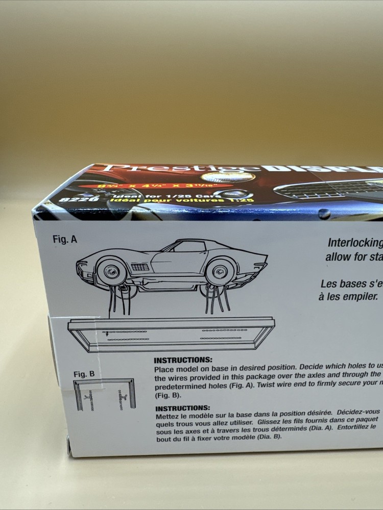 Prestige 1/25 AMT ERTL Model Stackable Display Case 8226