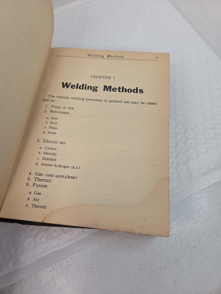 Vintage Audels welders guide welding book