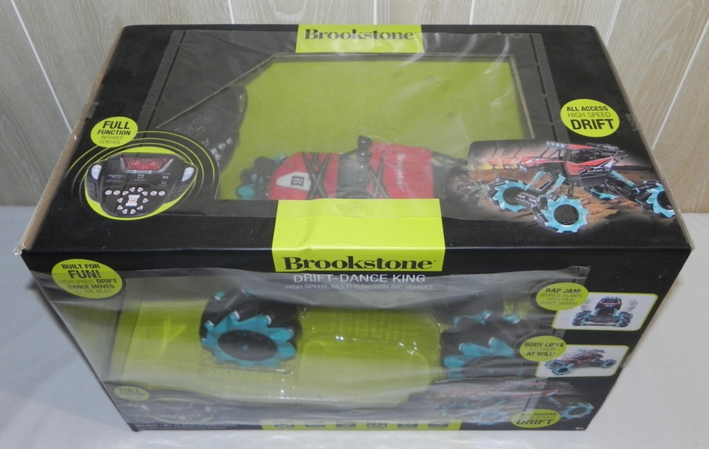 Brookstone Drift-Dance King High Speed Multi-Function R/C Vehicle NEW & SEALED!!