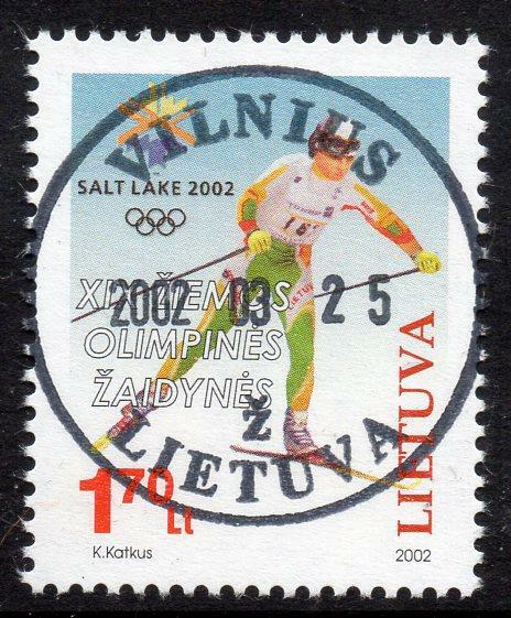LITHUANIA USED/CTO 2002 Winter Olympic Games