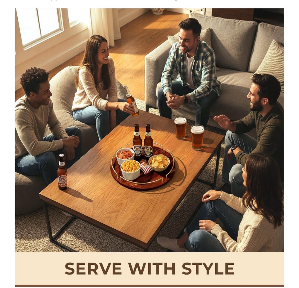 Acadia Wood Serving Tray