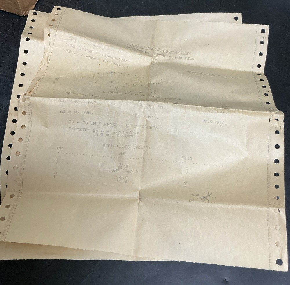 Opal Encoder 62506000240 with Dynapar Bracket MBL-14D573