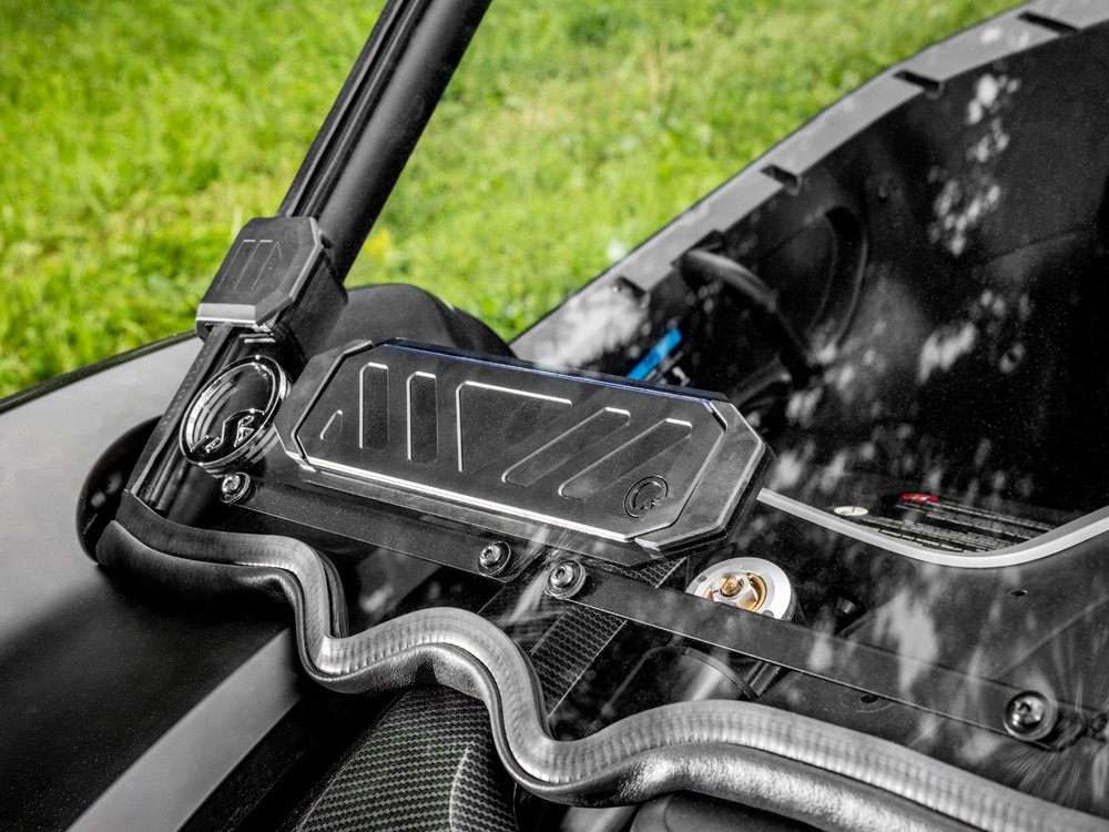 SuperATV Vented Full Windshield for Segway Villian/2023+