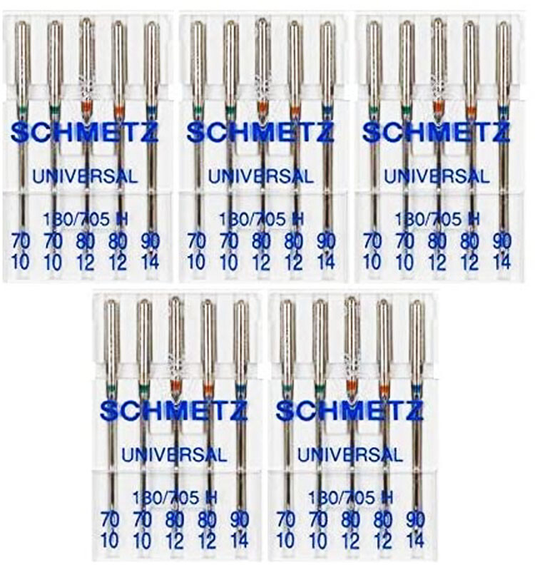 Assorted Universal Sewing Machine Needles 130/705H