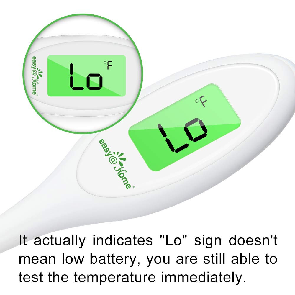 Digital Thermometer Fast Read LCD