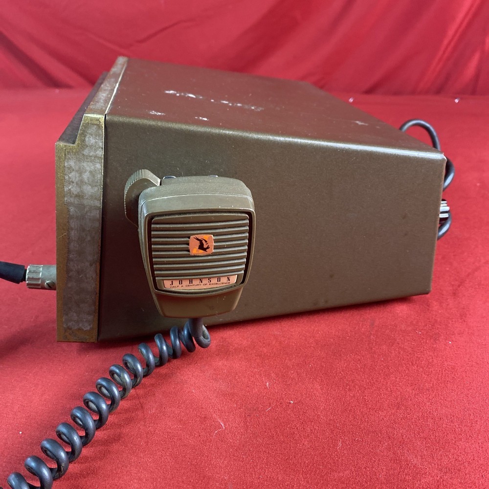 50th Anniversary Johnson Messenger 250 Solid State CB W/Microphone - Untested!