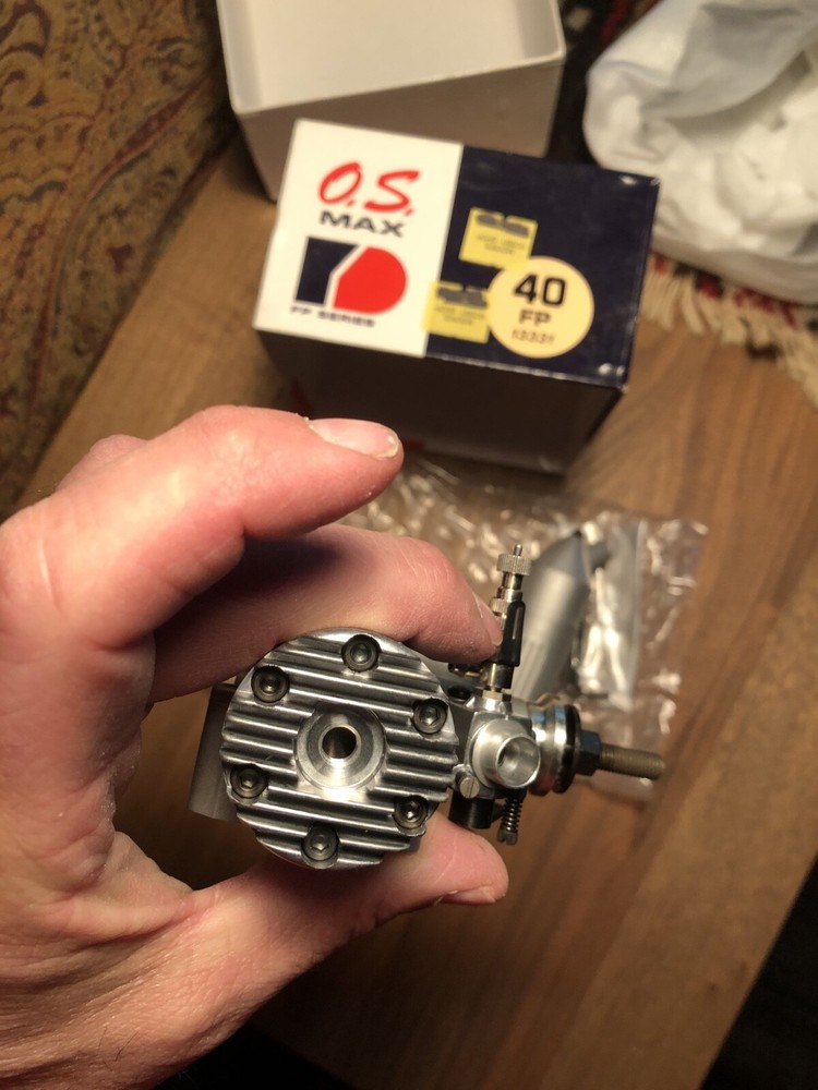 OS MAX 40 FP Series Nitro RC Engine Motor w/ Muffler