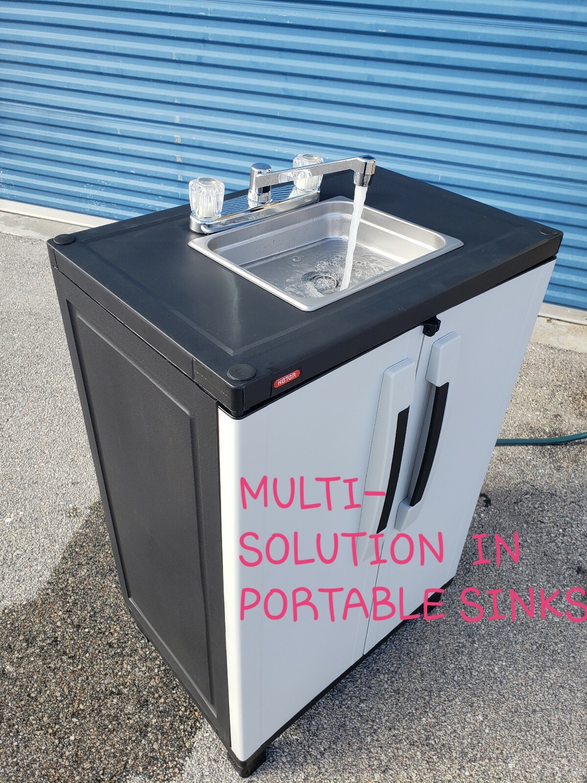 Outdoor sink  Portable Hand Washing Sink Station,self contained,garden sink