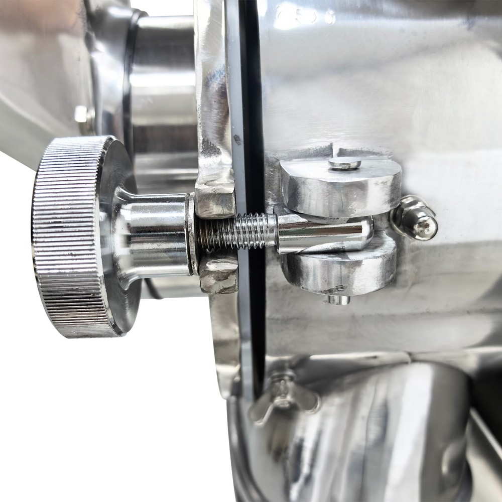 220V Horizontal Continuous Feeding Type Pulverizer Grinder Grain Mill Grinder