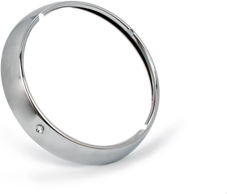 AnXin 7" Chrome Headlight Headlamp Trim Ring