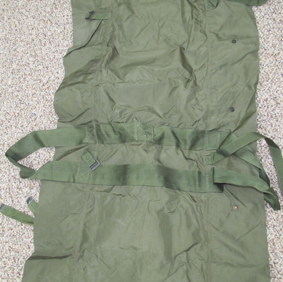 US Military Nylon Poleless Litter NSN:6530-00-783-7510 (olive drab)