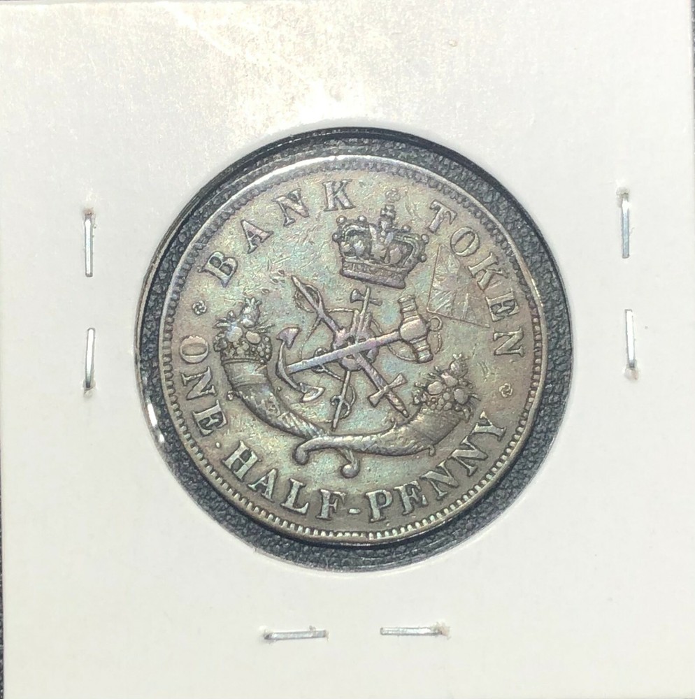 Canada - Upper Canada - British Administration 1850 1/2 Penny Token *