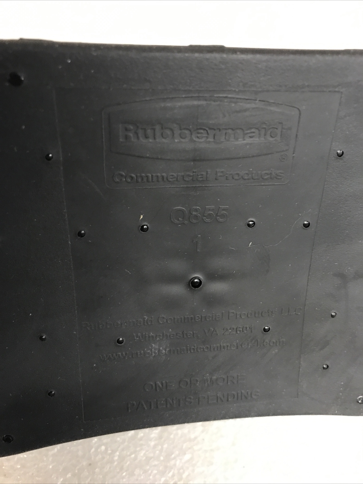 Rubbermaid Hygen Q855 11” Flexible Frame Swivel Mop Replacement Head New