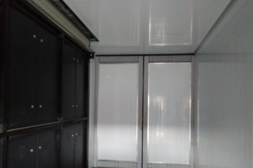 Video Screen Shipping Container