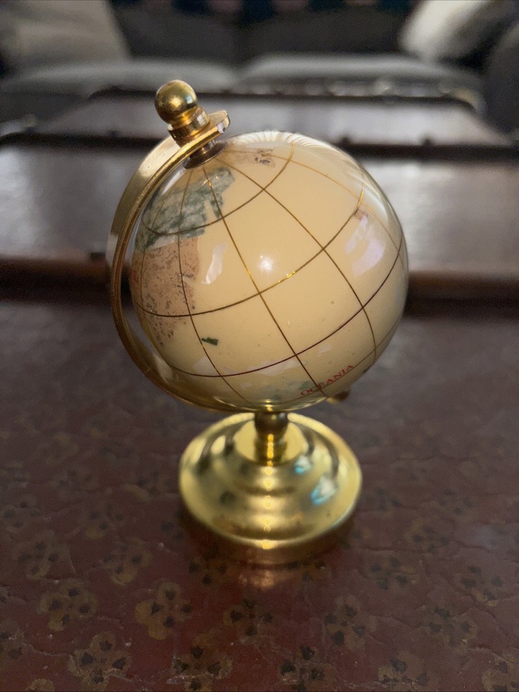 Beautiful 4.5” Desk Globe Unbranded
