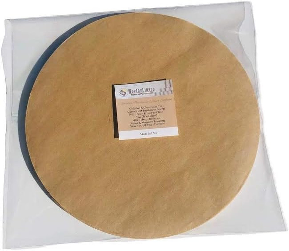 Natural Parchment Paper round 500 Pack (4")