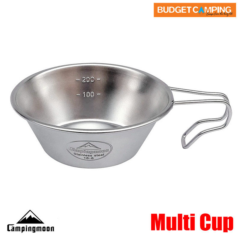 CampingMoon Multi Cup Stainless Steel
