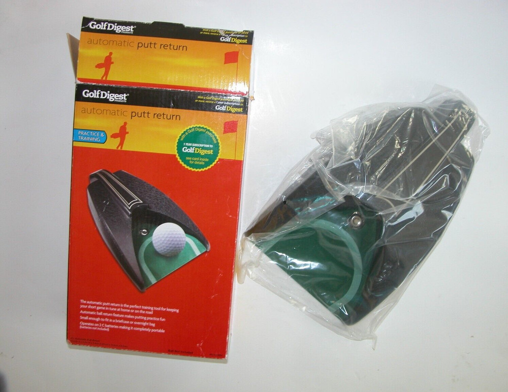 NEW NIP Golf Digest Automatic Putt Return
