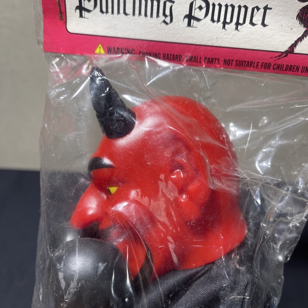 Vintage Rojus Boxing Devil Hand Punching Puppet 2000