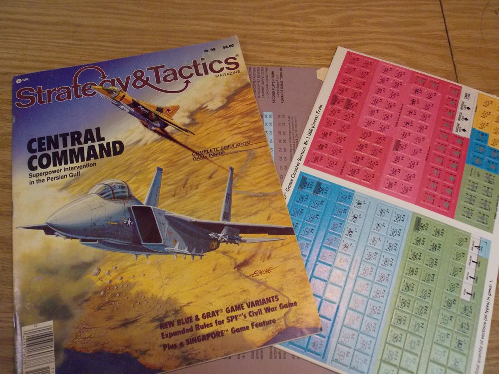 Strategy & Tactics #98 - Central Command - Unpunched