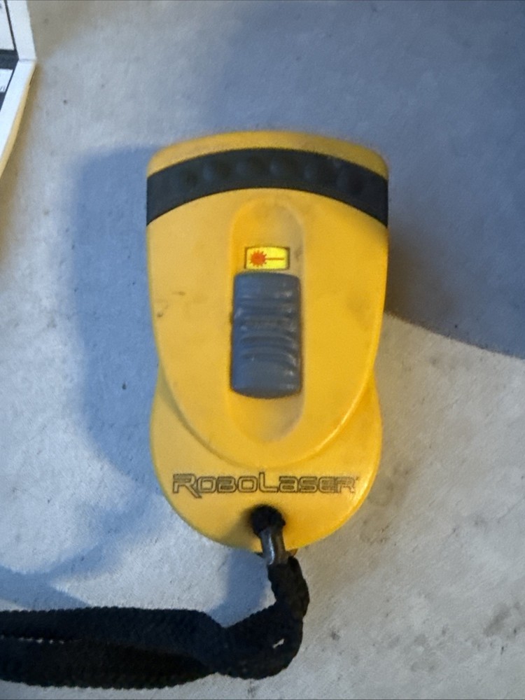 RoboToolz Robo Laser RB01001 Self Leveling Laser with Remote & Case UNTESTED