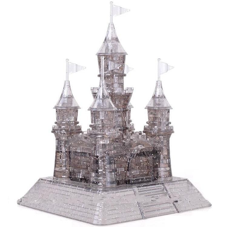 3d Deluxe Crystal Puzzle Black Castle