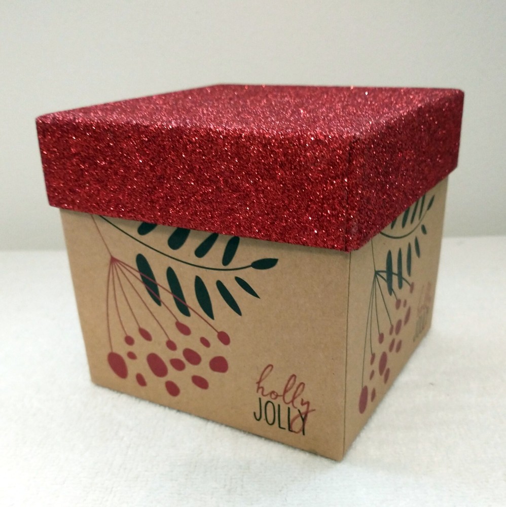 Red Sparkle Gift Box