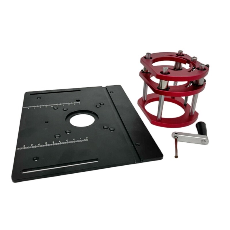 Router Table Insert Plate Lifting Platform Stand Router Lift Table for 64-66mm