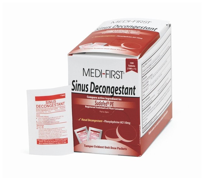 Medi-first Sinus Decongestant - 100 Tablets (100 1's)