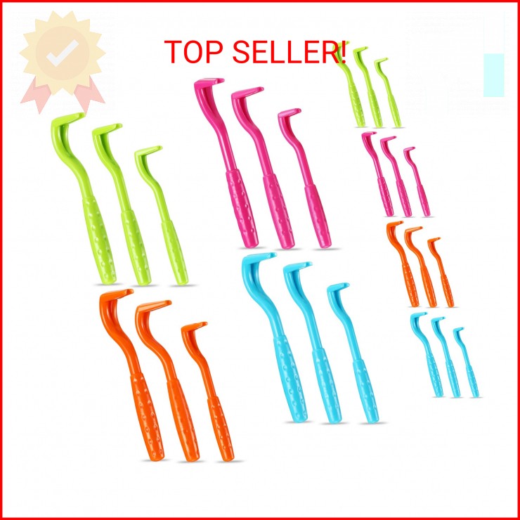 Kittmip 24 Pcs Tick Remover Plastic Tick Remover Tools Tick Puller Removal Tick