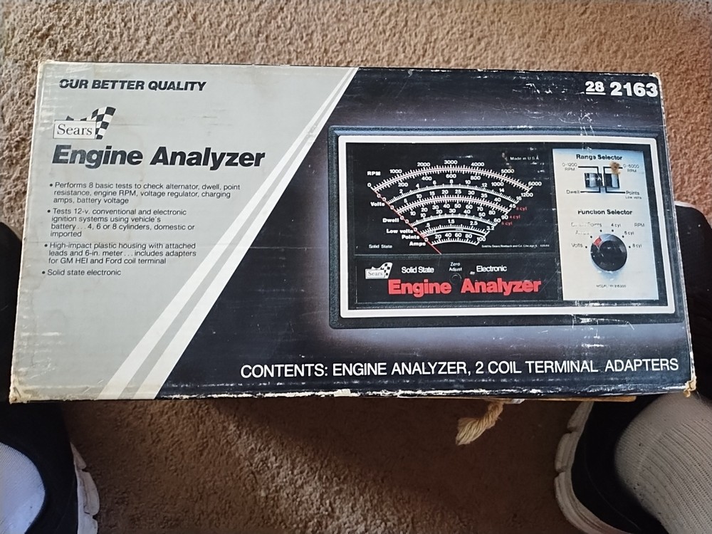 Vintage Sears Engine Analyzer