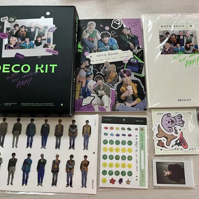 BTS Deco Kit Transfer