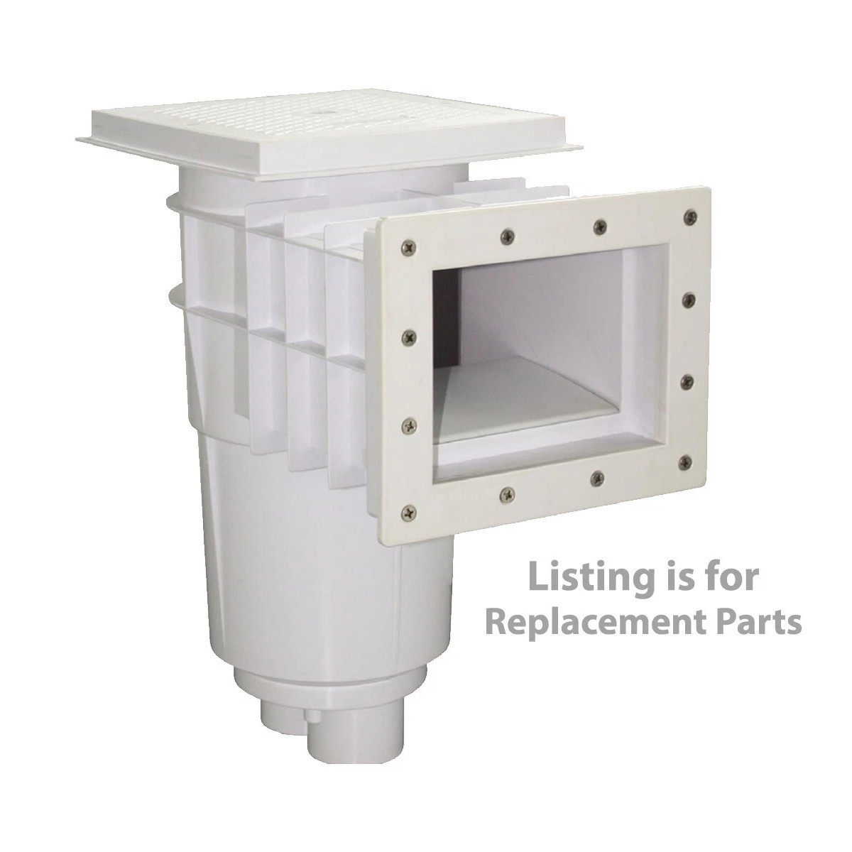 Replacement Parts for Standard Thru-Wall Inground Swimming Pool Skimmer