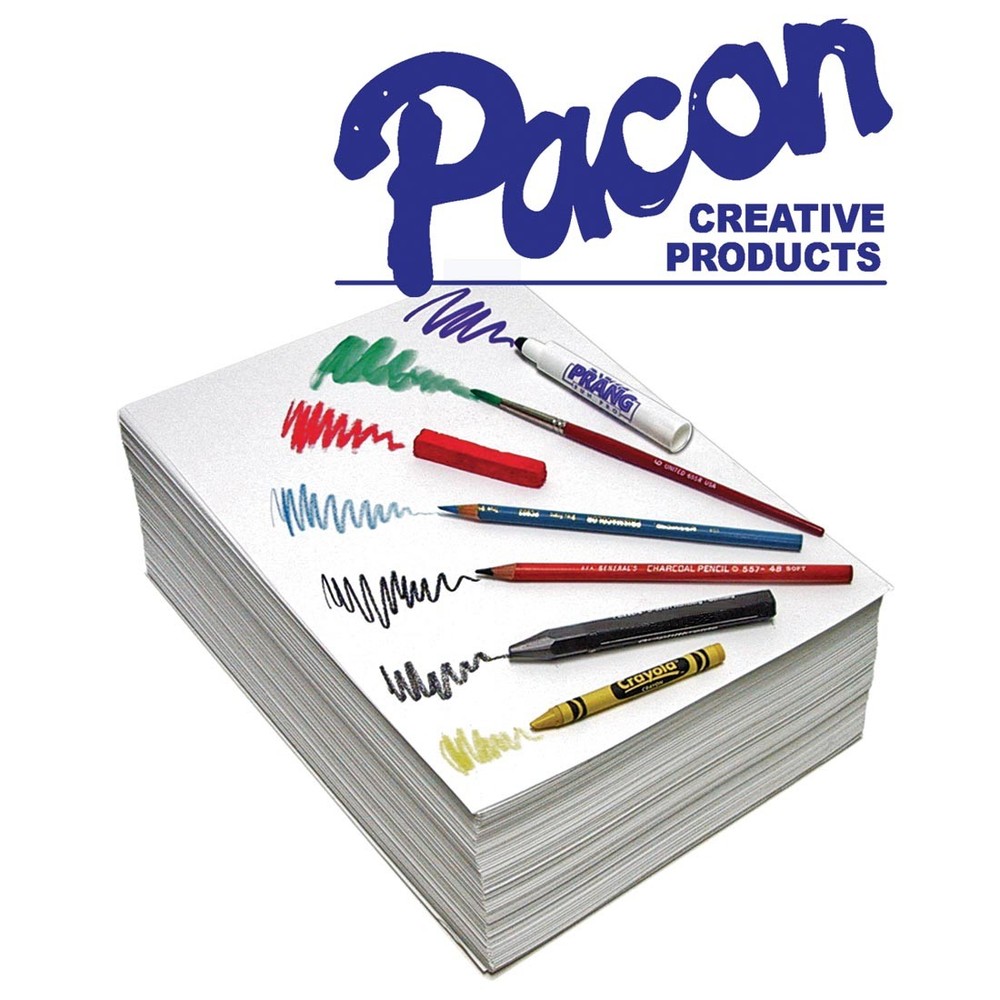 Pacon Pure Sulphite Paper Medium Weight 9x12"