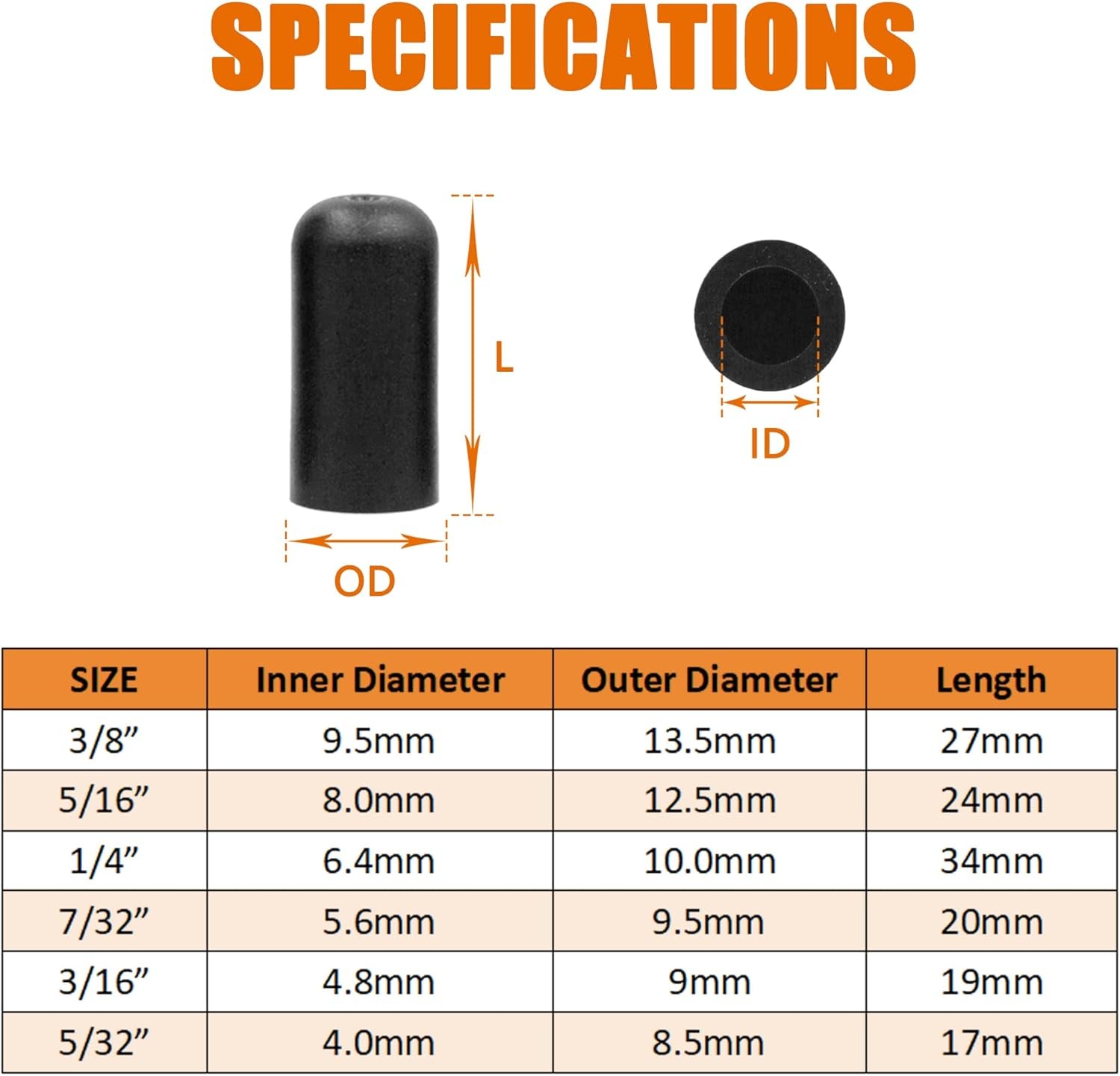 CARBURETOR & VACUUM RUBBER CAP PLUG ASSORTMENT KIT INTAKE VACUUM LINES