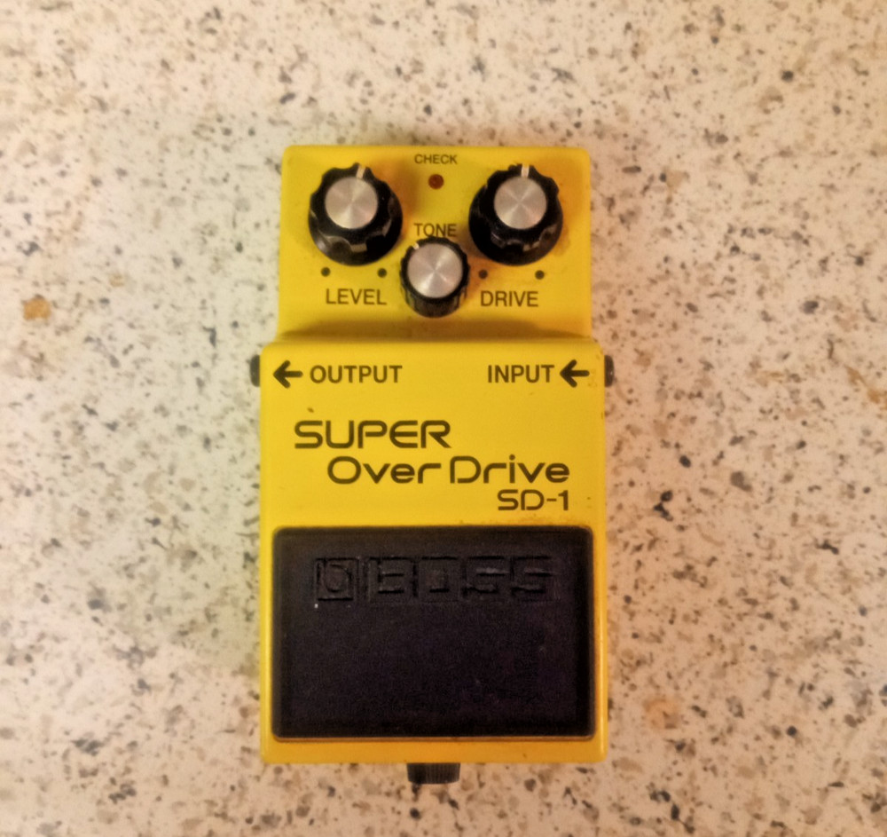Boss SD-1 Super Overdrive Guitar Effect Pedal