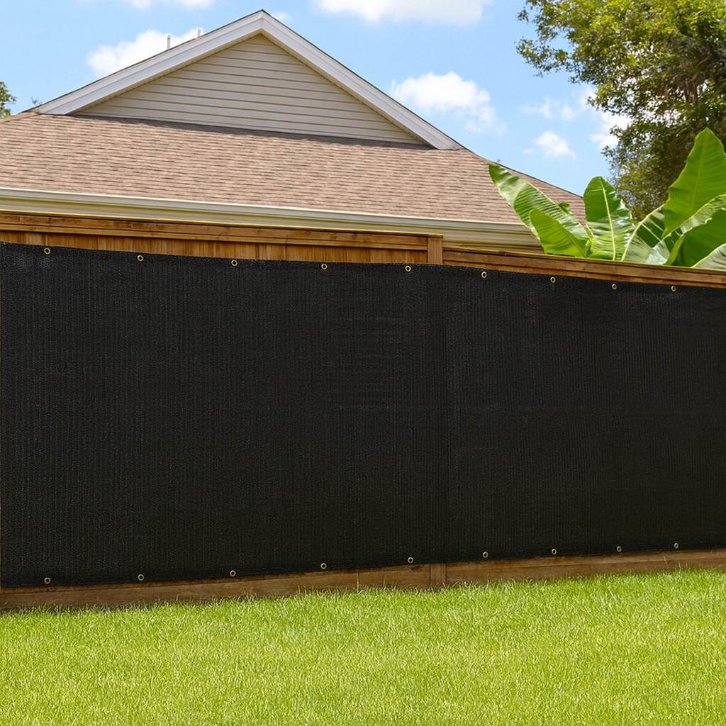 6x50ft Fence Privacy Screen Shade Cloth Construction Yard Industrial Warehouse
