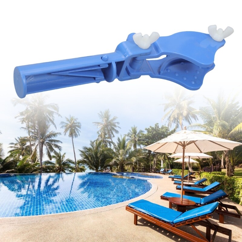 Universal Pool Cleaning Tablet Holder Include V Clip with Rotational Head Design
